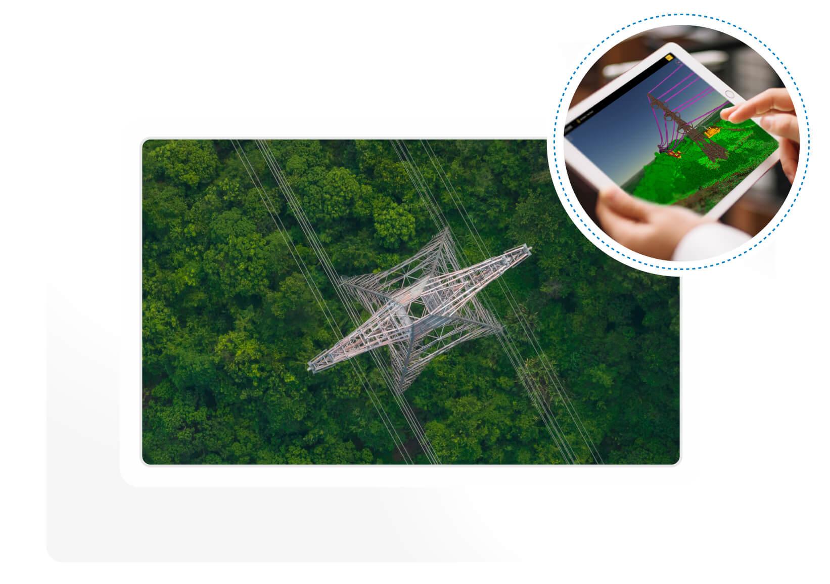 Power grid Vegetation encroachment