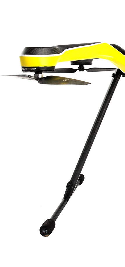 Side drone image